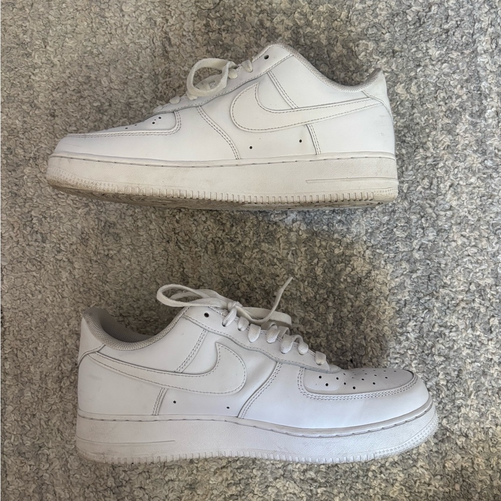 Nike White Low-Top Sneakers